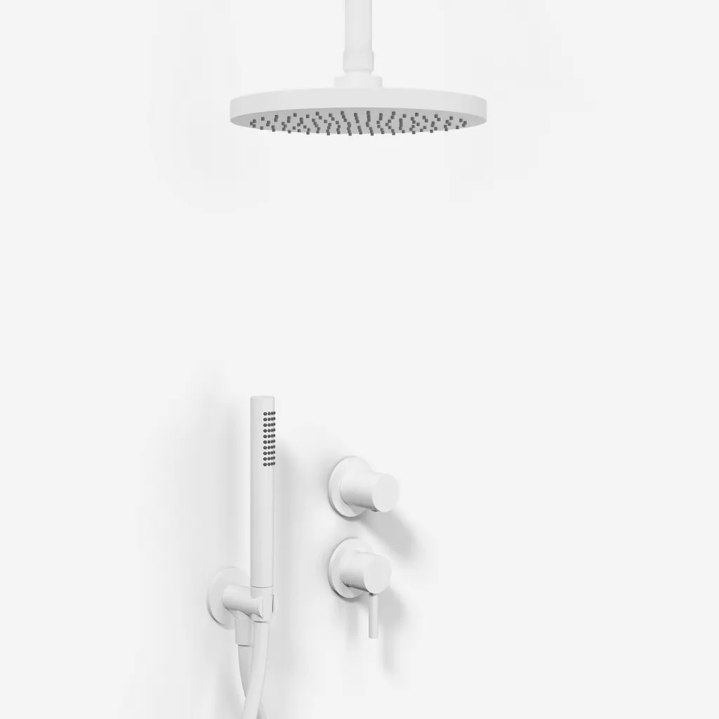 Nostromo E881 S12 - Fantini Ø20, Taklampe, Matt Hvit