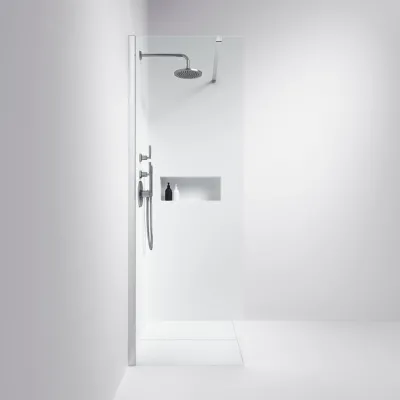 Minimalism M70W - Dusjvegg 8 mm, 67,5x200h, Easy Clean