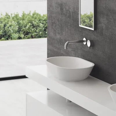 Mood Two 58 - 58x38 Servant, Matt hvit SolidTec®