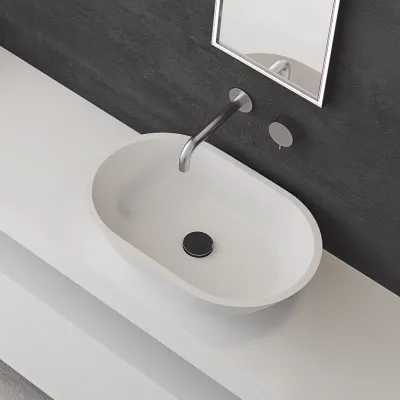 Mood Two 58 - 58x38 Servant, Matt hvit SolidTec®