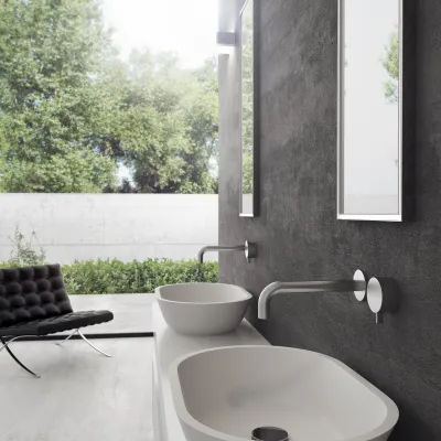 Mood Two 58 - 58x38 Servant, Matt hvit SolidTec®