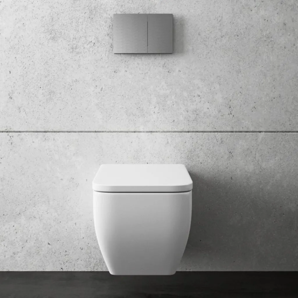 The Class TC18 - 50 cm., Rimless + EasyClean, Hvit