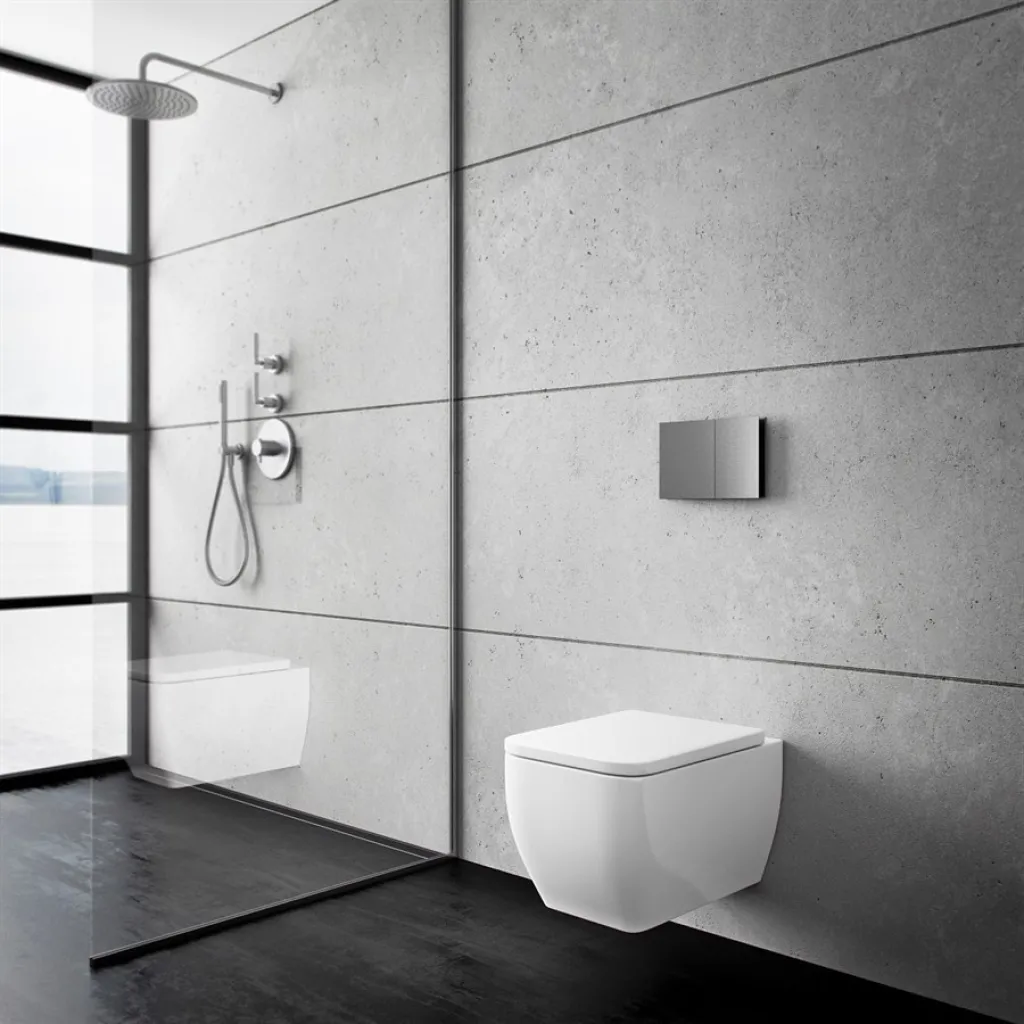 The Class TC18 - 50 cm., Rimless + EasyClean, Hvit