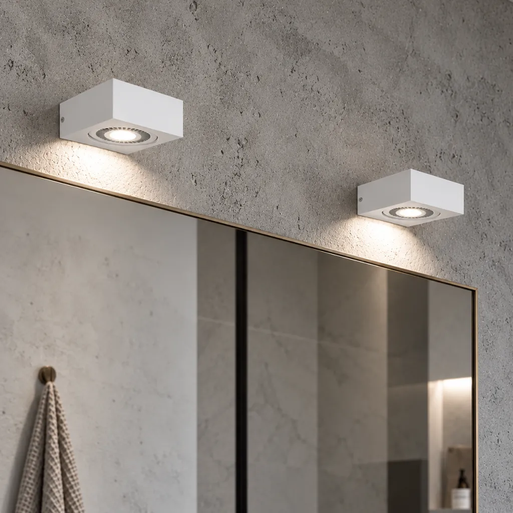 Brick 01 - LED Vegglampe 16x125x5h IP20
