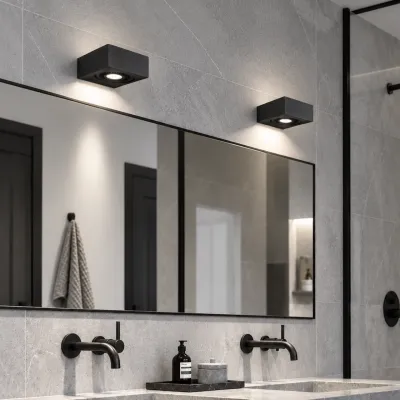 Brick 01 - LED Vegglampe 16x125x5h IP20