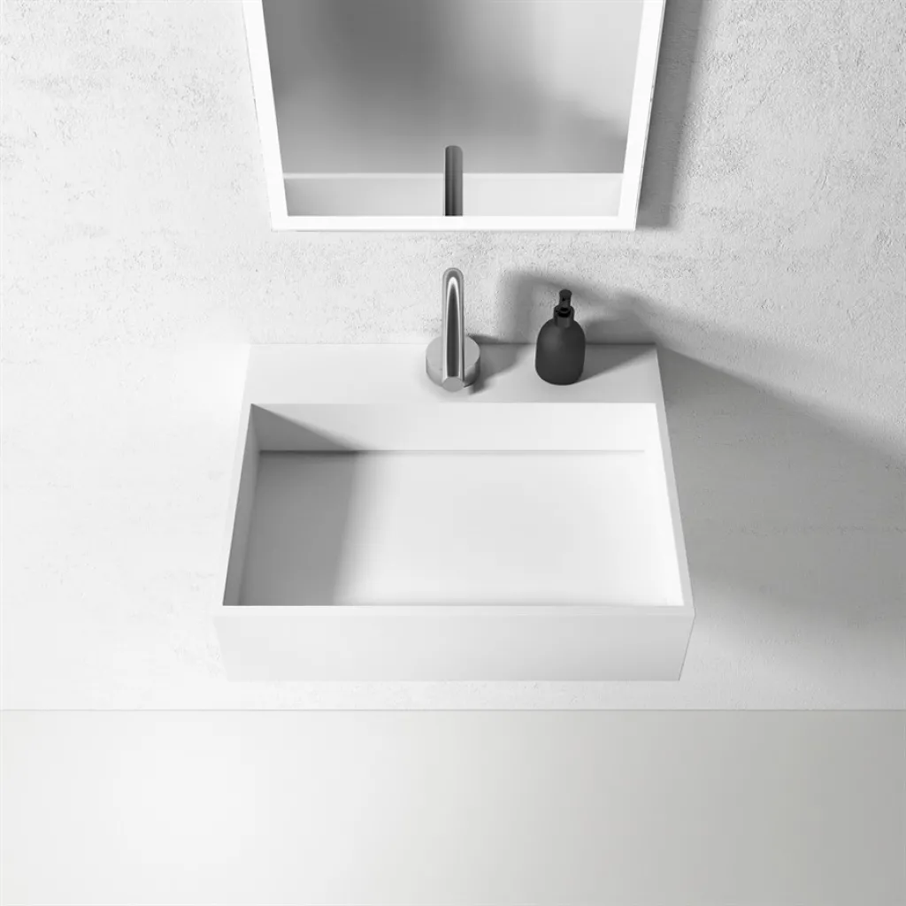 Kubo Inside 50L - 50x40, Solid Matt White SolidTec®