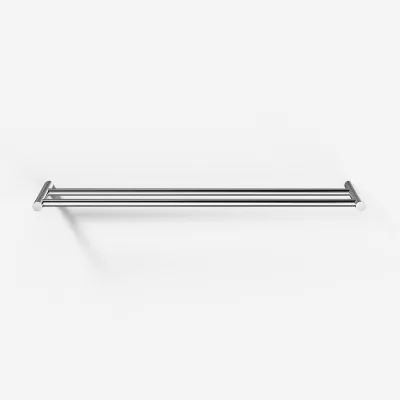 Minimalism M19D62 - Dobbel håndklestang, 62 cm, krom