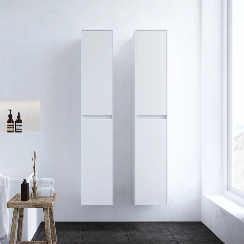 Copenhagen Block BHC3316 - 30x35x160 cm høyskap, matt hvit