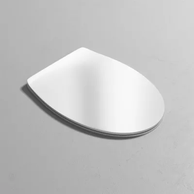 Spazio LFT006 - Toalettsete, blank hvit