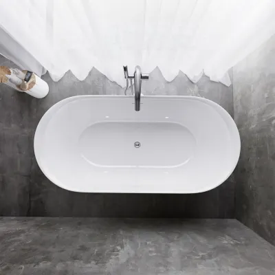 Curio Spa 170 - Velvære Spa badekar 170x80 cm, Blank hvit