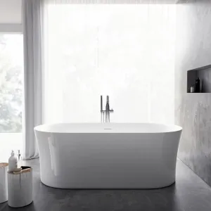 Curio Spa 170 - Velvære Spa badekar 170x80 cm, Blank hvit