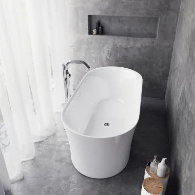 Curio Spa 170 - Velvære Spa badekar 170x80 cm, Blank hvit