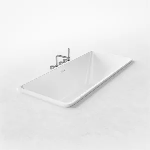 Pulcher Code 1700 - Innebygget badekar 170x75 cm, Blank Hvit