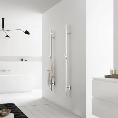 Pulcher® Style PS14 - Elektrisk håndkletørker m/timer, krom