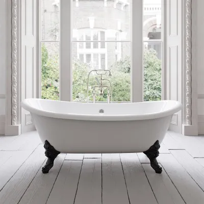 The Suite 183 - White / Matt Black