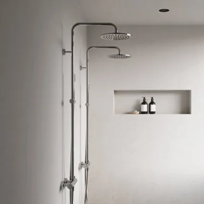 Semplice Rain DeLuxe SRL02 - SmartTerm Ø25 EasyClean, Krom