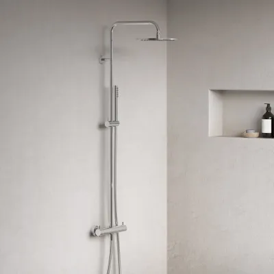 Semplice Rain DeLuxe SRL02 - SmartTerm Ø25 EasyClean, Krom