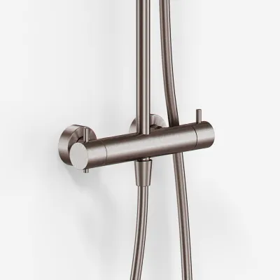 Semplice Rain DeLuxe SRL02 - SmartTerm Ø25 EasyClean, PVD børstet stål