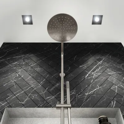 Semplice Rain DeLuxe SRL02 - SmartTerm Ø25 EasyClean, PVD børstet stål
