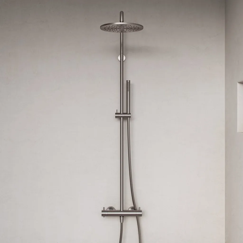 Semplice Rain DeLuxe SRL02 - SmartTerm Ø25 EasyClean, PVD børstet stål