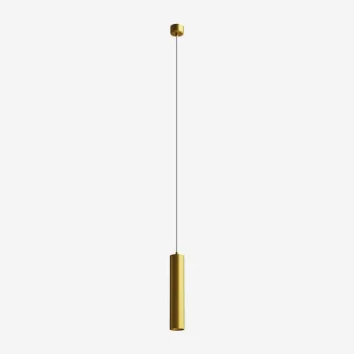 Tube Light 300XL - Ø60x300 mm., LED-pendel, matt gull
