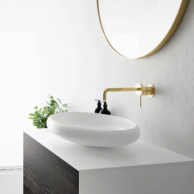 Boheme 60 - 60x40 cm Servant - Matt Hvit SolidTec®