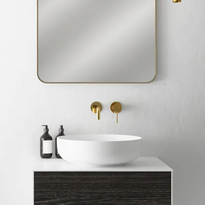 Cheese O - Ø40 cm Vaskeskål, Matt hvit SolidTec®