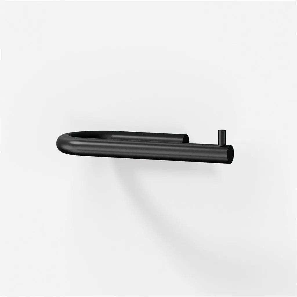 Semplice S12X - Papirholder, Matt Svart