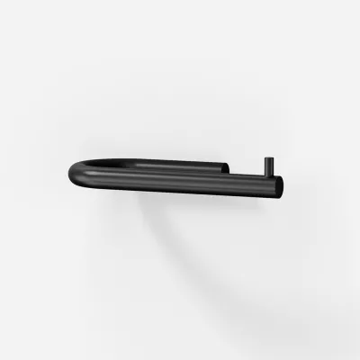 Semplice S12X - Papirholder, Matt Svart