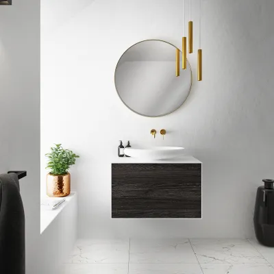 Magic Déco Ø80 - Børstet messing