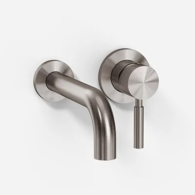 Semplice SHV102 - Servantkran, 22 cm tut, PVD børstet stål