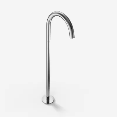 Semplice KB4 - Frittstående tut, Chrome