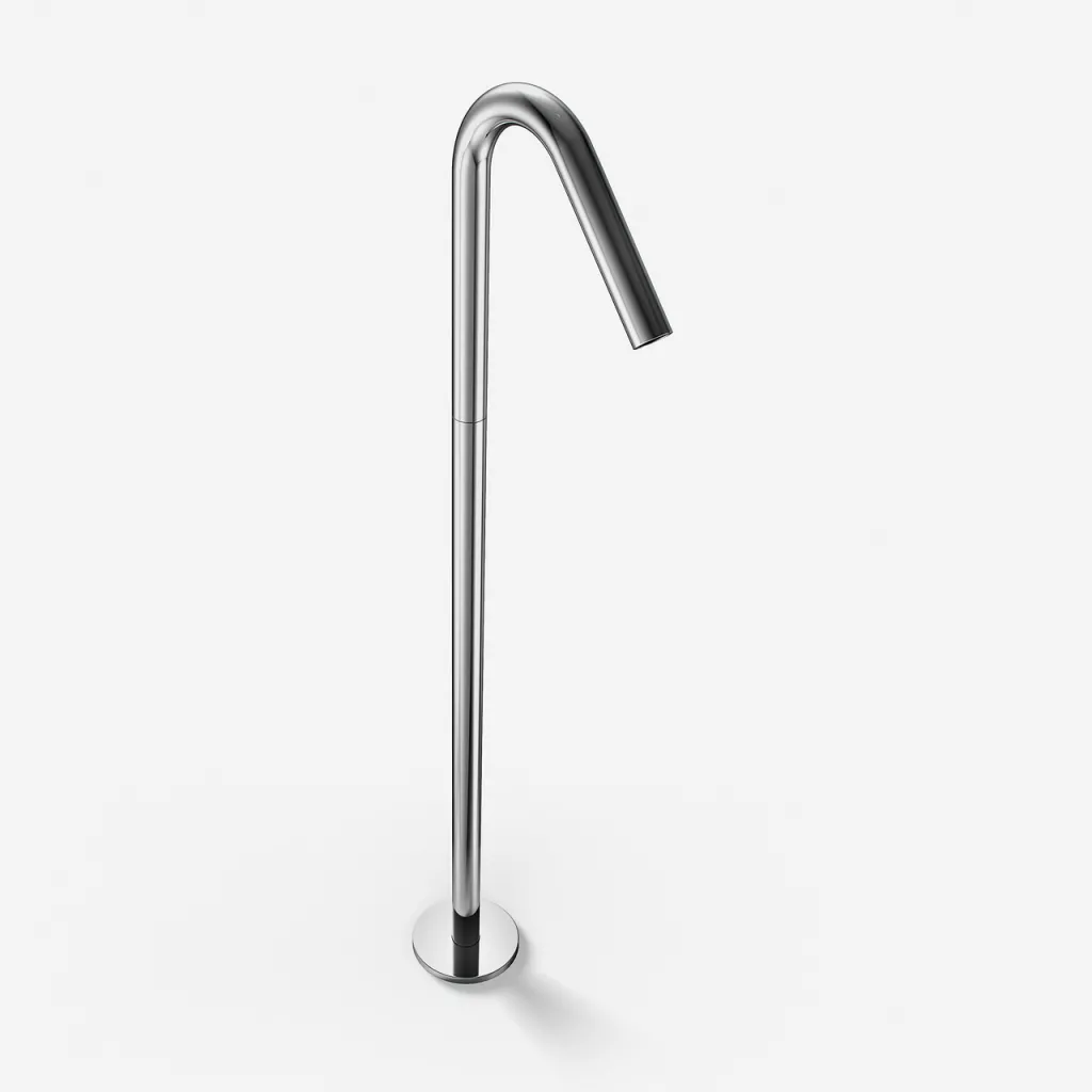 Semplice KB5 - Frittstående tut, Chrome