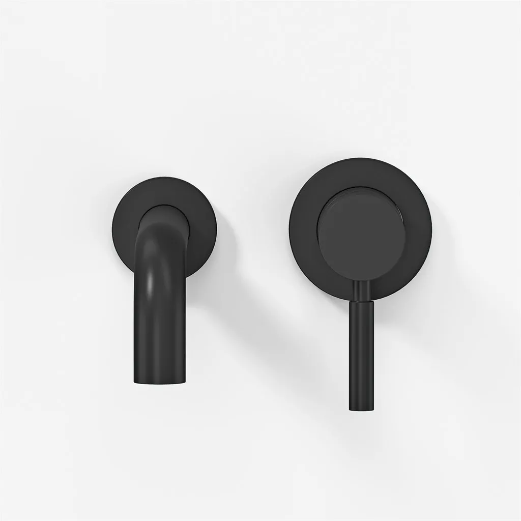 Semplice SHV102 - Servantkran, 22 cm tut, matt svart