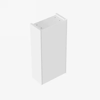 Copenhagen Block BHC3160 - 30x15x60 cm Veggskap, Matt hvit