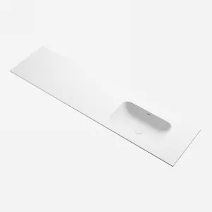 Pulcher® Soft 180R - Vask bordplate 180x46