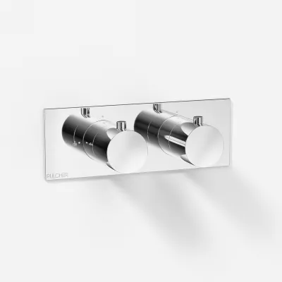 Classwell C18 S02 - Rain DeLuxe Ø30 cm, Wall, Chrome polished steel